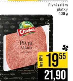 Pivní salám plátky 100 g 