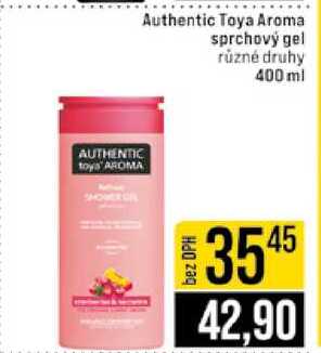 Authentic Toya Aroma sprchový gel různé druhy 400 ml 