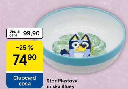 Stor Plastová miska Bluey 