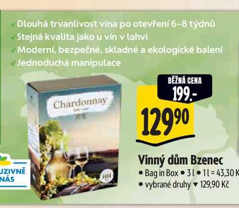   Vinný dům Bzenec Bag in Box 31  