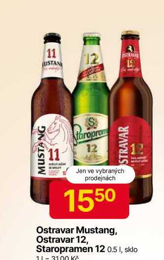 Ostravar 0.5 l, sklo 
