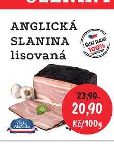 ANGLICKÁ SLANINA lisovaná 100g 
