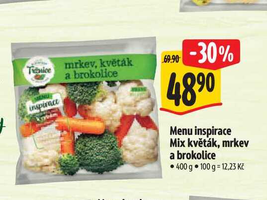  Menu inspirace Mix květák, mrkev a brokolice 400 g 