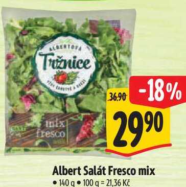   Albert Salát Fresco mix 140 g