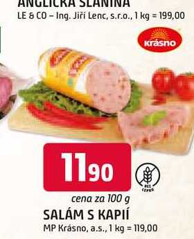 SALÁM S KAPIÍ MP 100 g