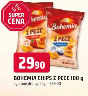 BOHEMIA CHIPS Z PECE 100 g 