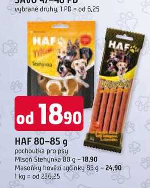 HAF 80-85 g pochoutka pro psy