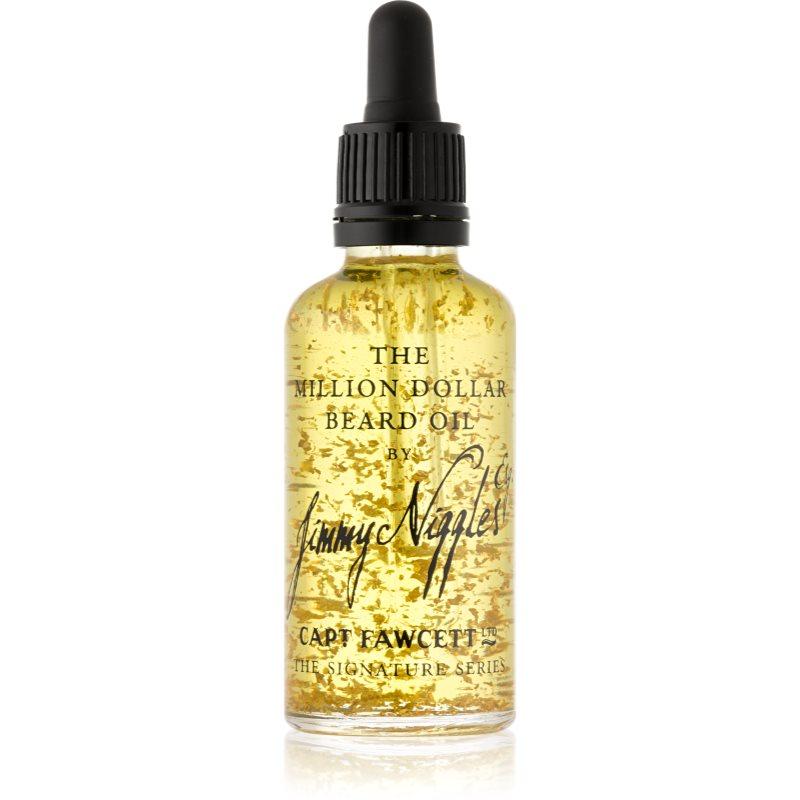 Captain Fawcett Jimmy Niggles Esq. olej na vousy se zlatem 50 ml