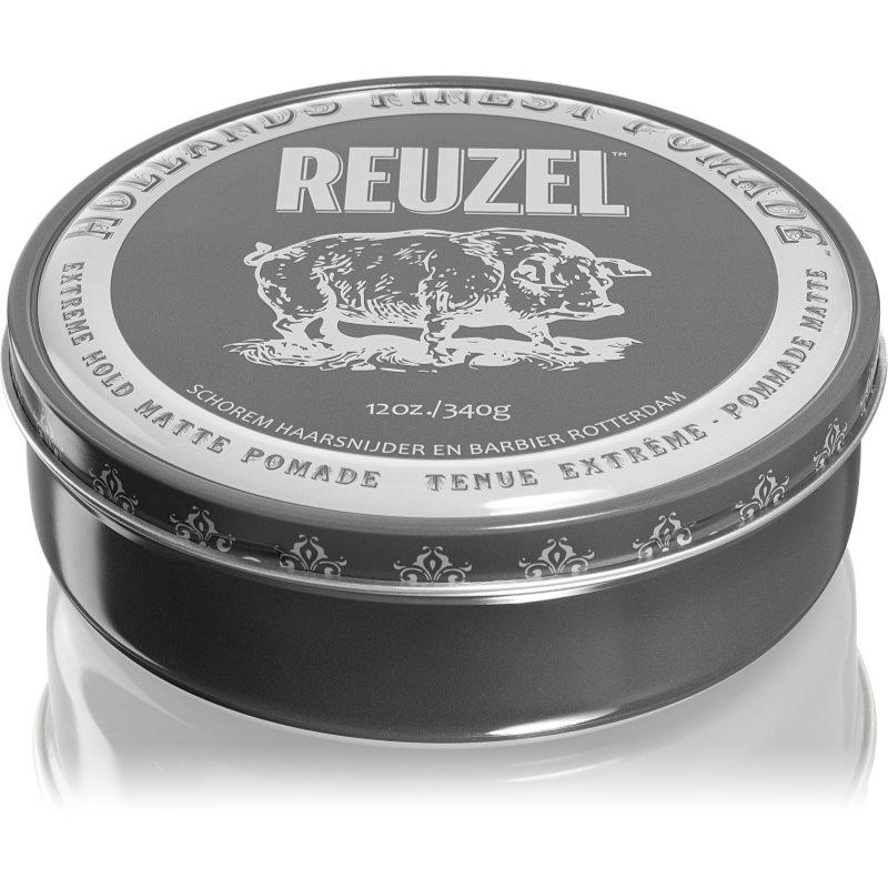 Reuzel Hollands Finest Pomade Extreme Hold pomáda na vlasy s matným efektem 340 g