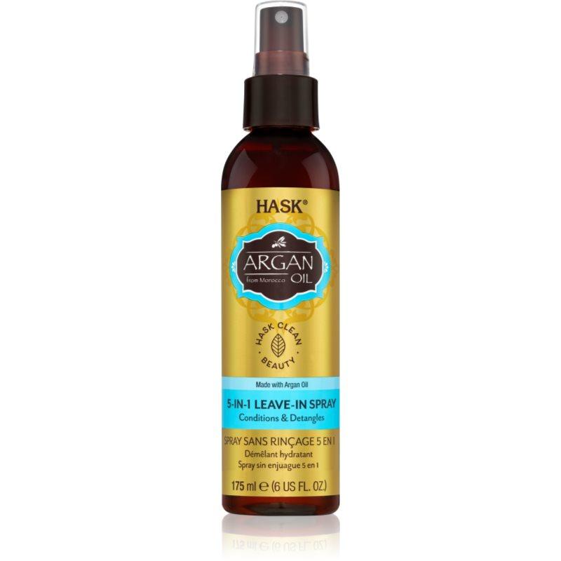 HASK Argan Oil bezoplachový sprej pro poškozené vlasy 175 ml