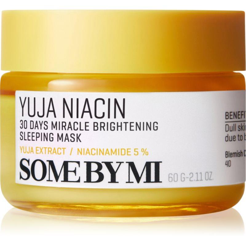 Some By Mi Yuja Niacin Brightening rozjasňující noční maska 60 g