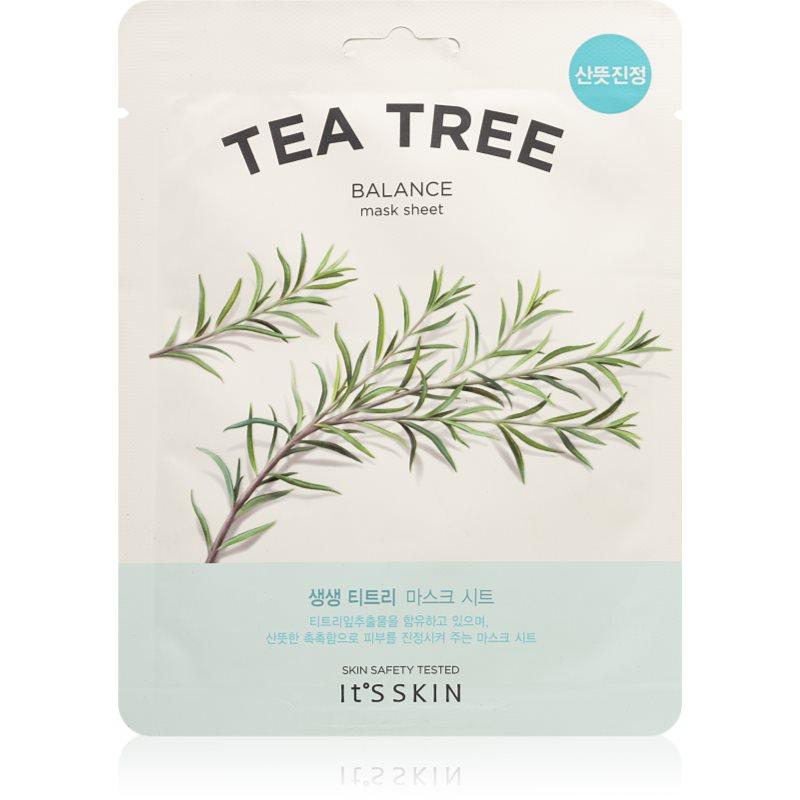 It´s Skin The Fresh Mask Tea Tree revitalizační plátýnková maska pro problematickou pleť, akné 18 g