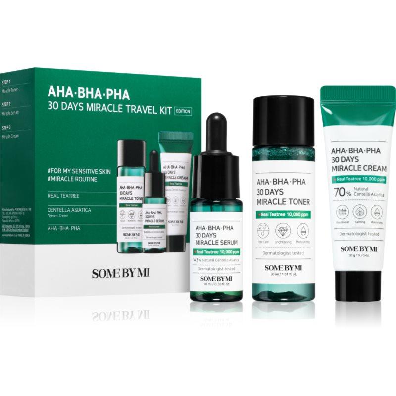Some By Mi AHA∙BHA∙PHA 30 Days Miracle cestovní sada pro problematickou pleť, akné