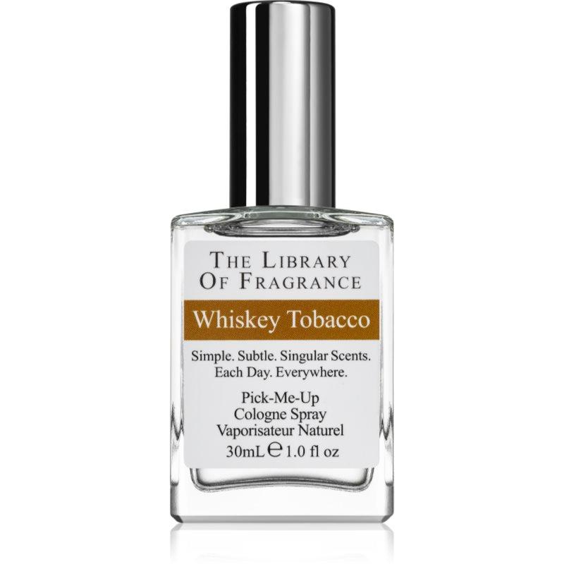 The Library of Fragrance Whiskey Tobacco kolínská voda pro muže 30 ml