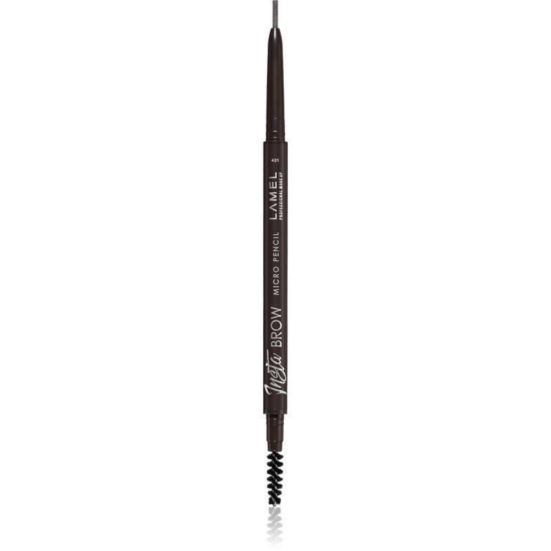 LAMEL Insta Brow tužka na obočí s kartáčkem odstín 401 0,12 g