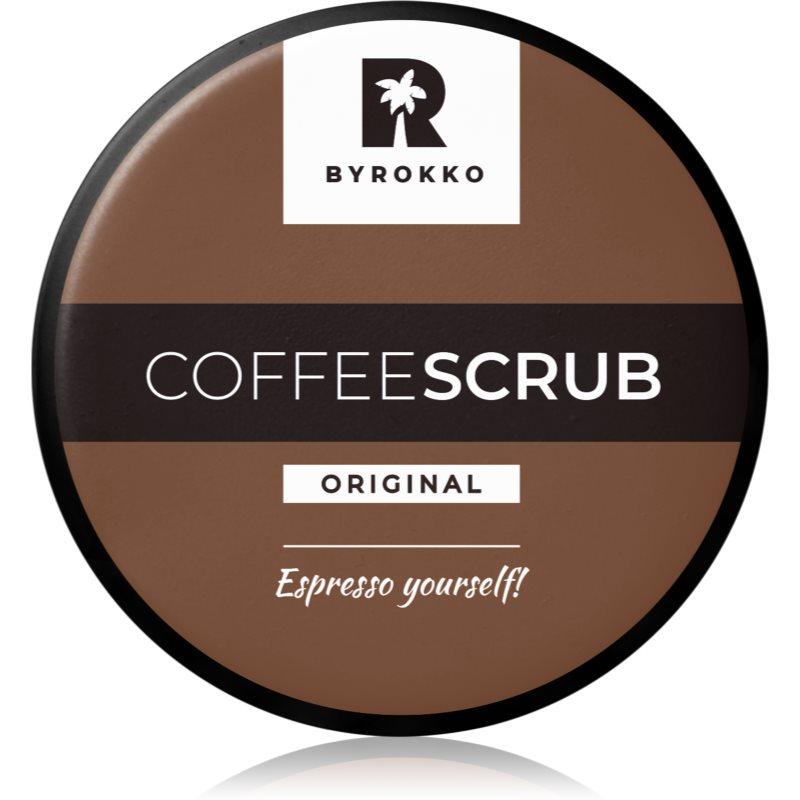BYROKKO Coffee Scrub tělový peeling s cukrem 210 ml