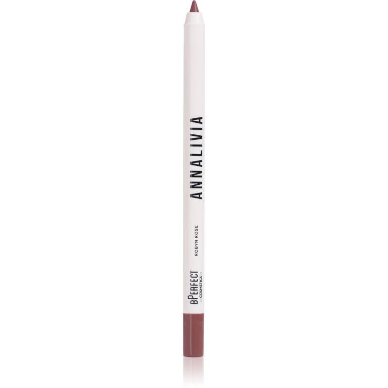 BPerfect Annalivia Lip Library konturovací tužka na rty odstín Robyn Rose 1.5 g