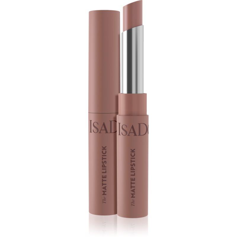 IsaDora The Matte Lipstick matná rtěnka s hydratačním účinkem odstín 01 Natural Nude 1.6 g