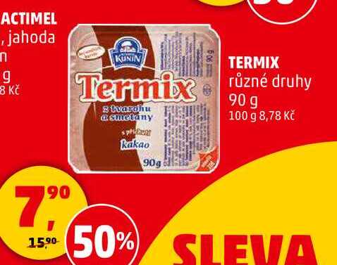 TERMIX různé druhy, 90 g  