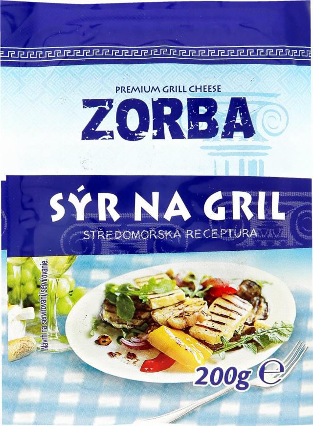 ZORBA Sýr na gril řeckého typu
