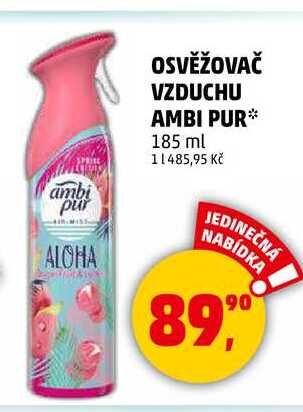 OSVĚŽOVAČ VZDUCHU AMBI PUR, 185 ml