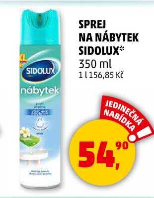 SPREJ NA NÁBYTEK SIDOLUX, 350 ml