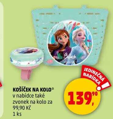 KOŠÍČEK NA KOLO, 1 ks 