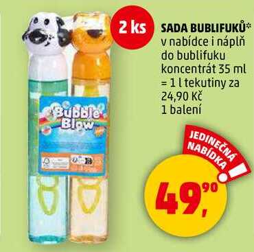 SADA BUBLIFUKŮ, 1 balení