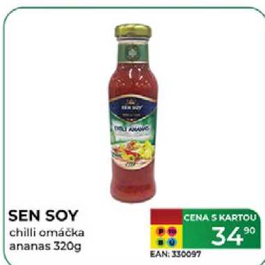 SEN SOY chilli omáčka ananas 320g