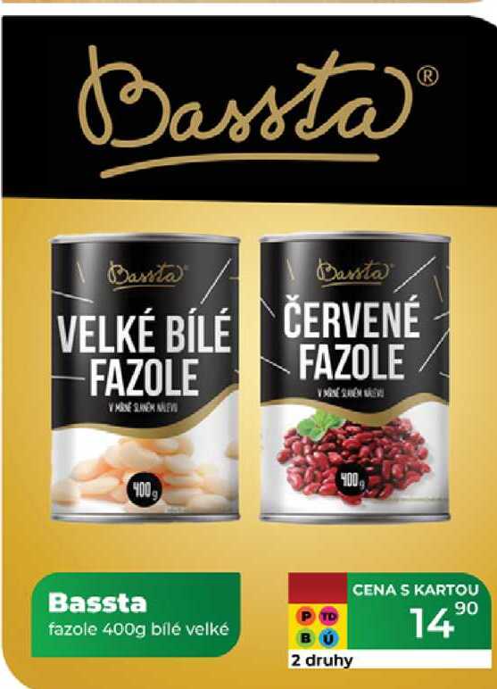 Bassta fazole 400g