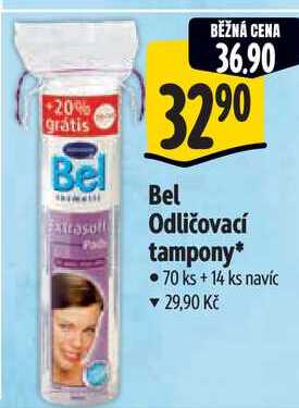 Bel Odličovací tampony, 70 ks + 14 ks navíc  