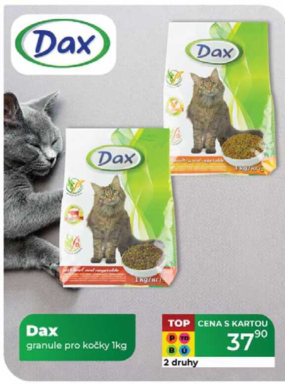 Dax granule pro kočky 1kg 