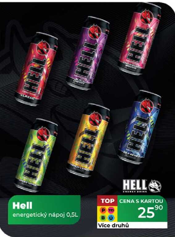 Hell energetický nápoj 0,5L