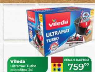 Vileda Ultramax Turbo Microfibre 2v1 