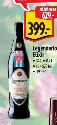 Legendario Elixir, 0,7 l