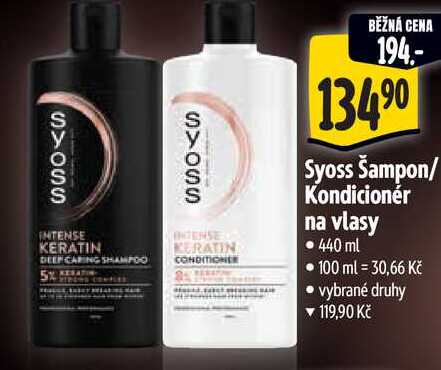 Syoss Šampon na vlasy, 440 ml  