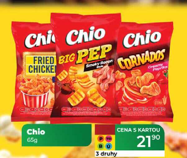 Chio lupínky 65g, vybrané druhy