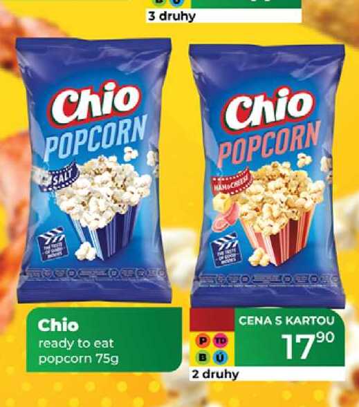 Chio ready to eat popcorn 75g 