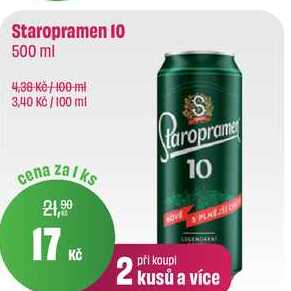 Staropramen 10° 500 ml 