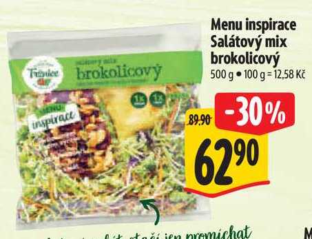 Menu inspirace Salátový mix brokolicový, 500 g 