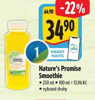 Nature's Promise Smoothie, 250 ml 