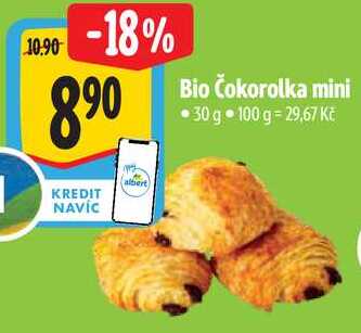 Bio Čokorolka mini, 30 g
