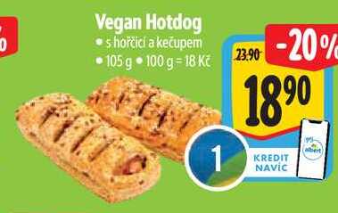 Vegan Hotdog, 105 g