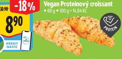 Vegan Proteinový croissant, 60 g