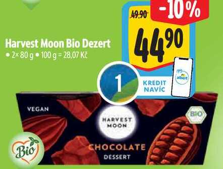 Harvest Moon Bio Dezert, 2x 80 g