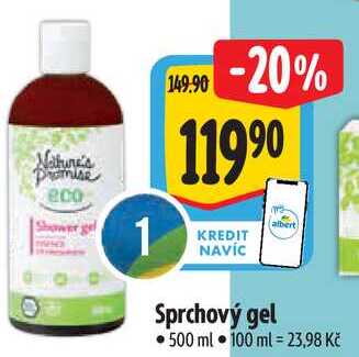 Sprchový gel, 500 ml