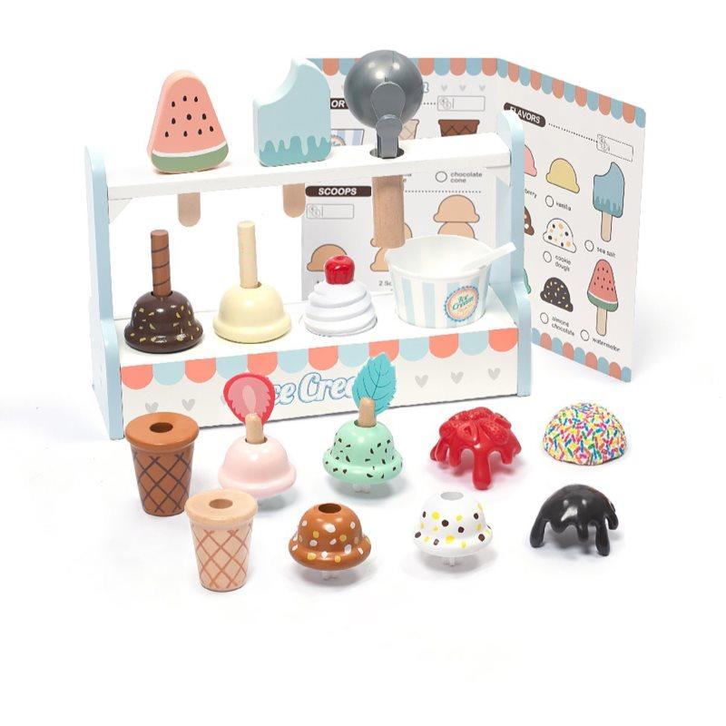 UMU Toys Ice cream set aktivity hračka ze dřeva 3y+ 1 ks