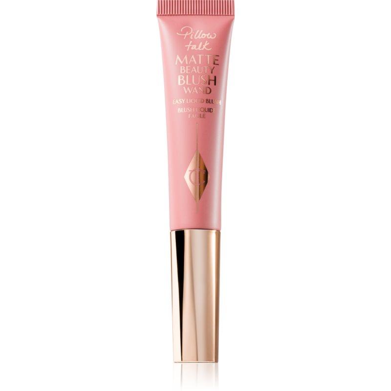 Charlotte Tilbury Pillow Talk tekutá tvářenka s matným efektem odstín Pillow Talk 12 ml