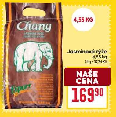 Jasmínová rýže 4,55 kg 