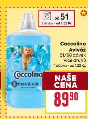 Coccolino Aviváž 51/68 dávek